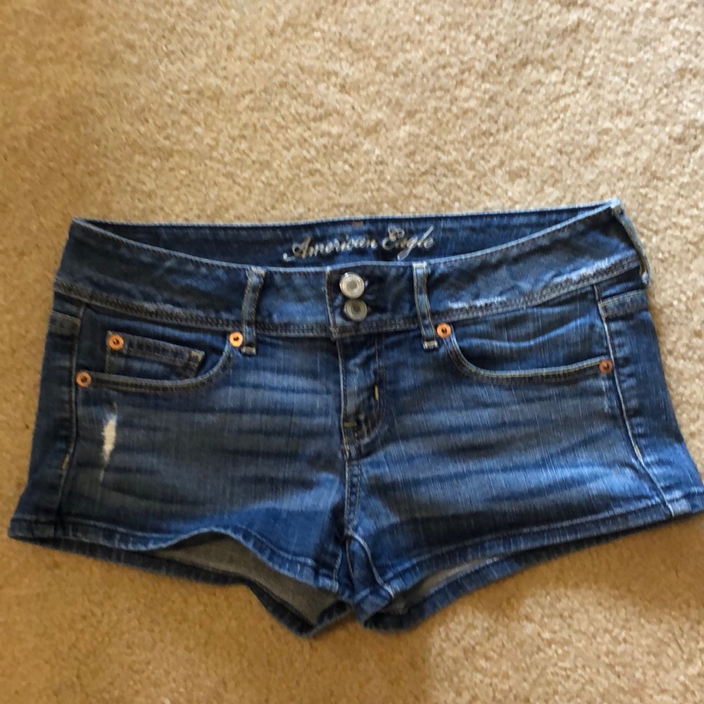 American Eagle stretch denim shorts